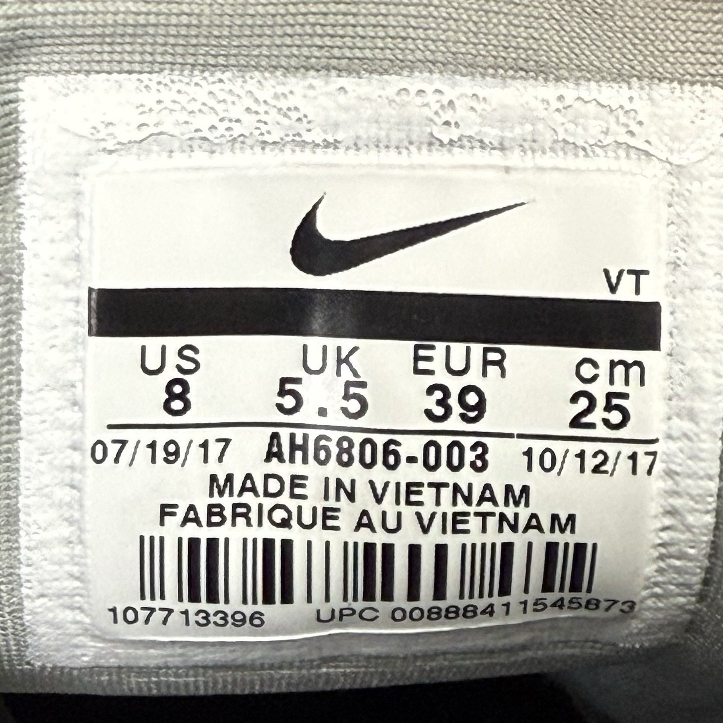 Size 8 - Nike Air Max 97 Ultra 17 SE 'Light Pumice/Metallic Cool Gray'