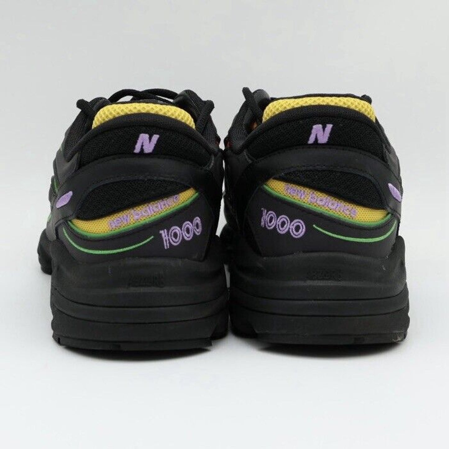 12 - New Balance 1000 Reflective Pack - ‘Black / Multi-Color’ (Pre-owned)
