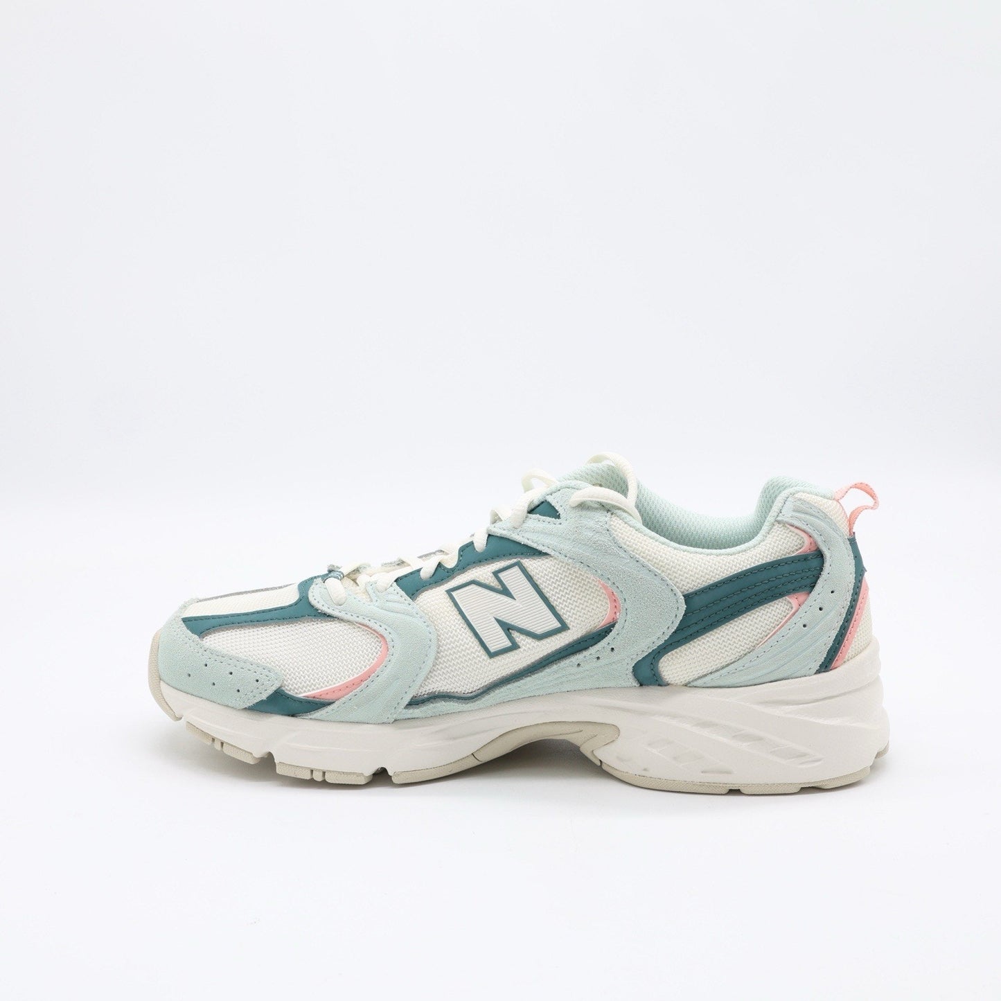 Size 9.5 - New Balance CALIA x 530 ‘Mint Pink’