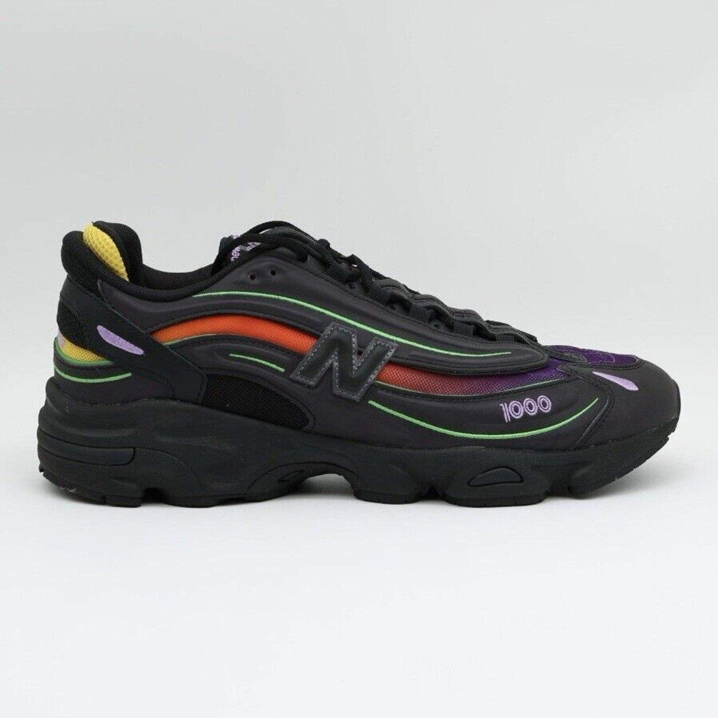 12 - New Balance 1000 Reflective Pack - ‘Black / Multi-Color’ (Pre-owned)