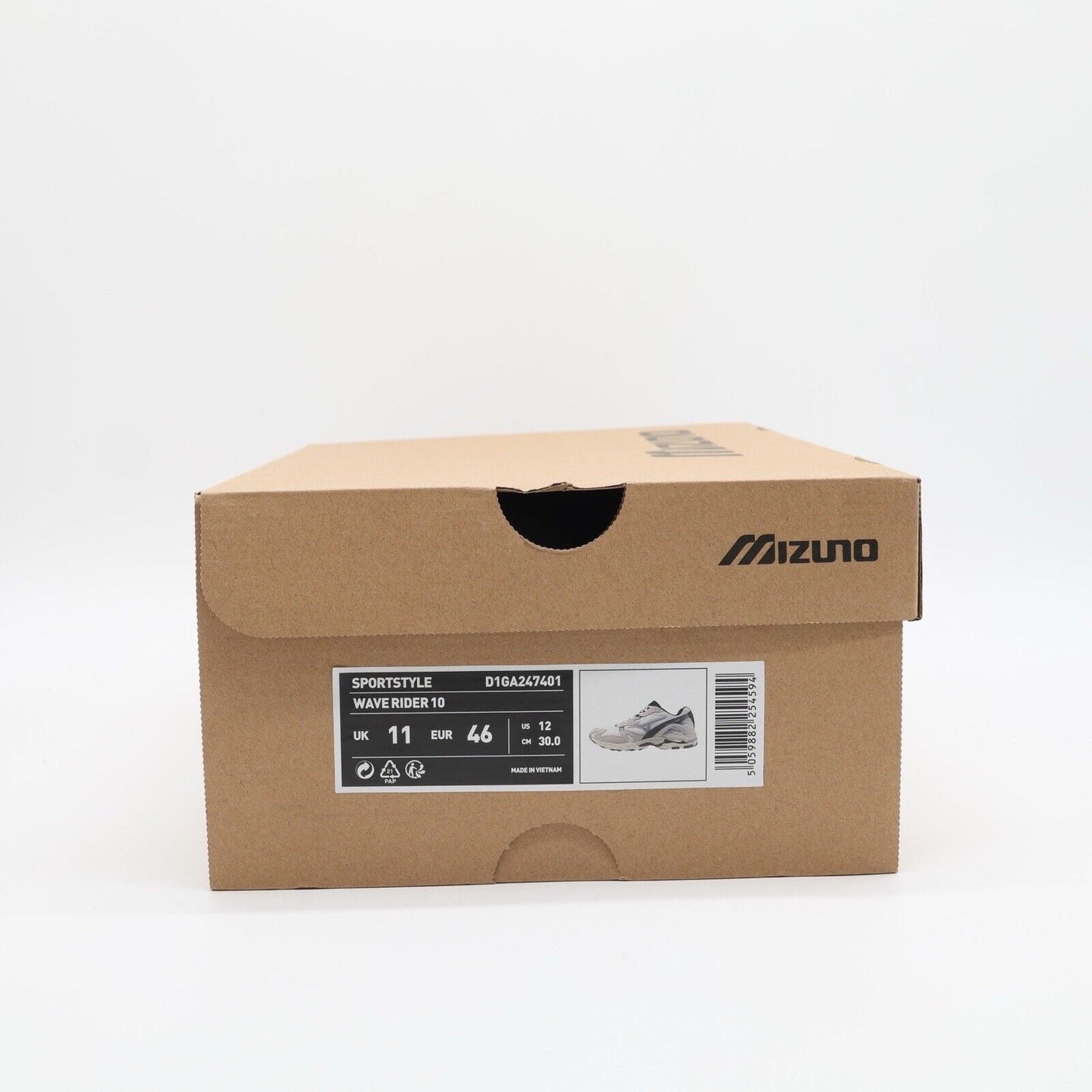 Size 12 - Mizuno Wave Rider 10 ‘Yokai White’
