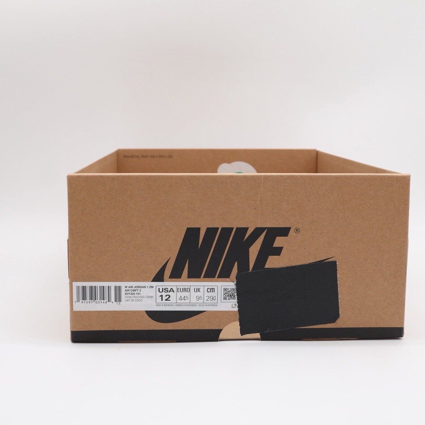 Size 12 Women's - Air Jordan 1 Zoom Comfort 2 High Coconut Milk Light Dew