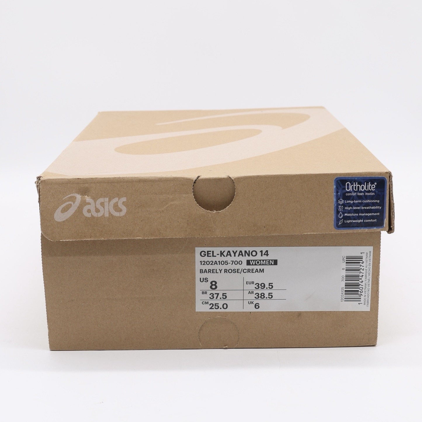 Size 8 - ASICS Gel Kayano 14 ‘Barely Rose Cream’ Women’s