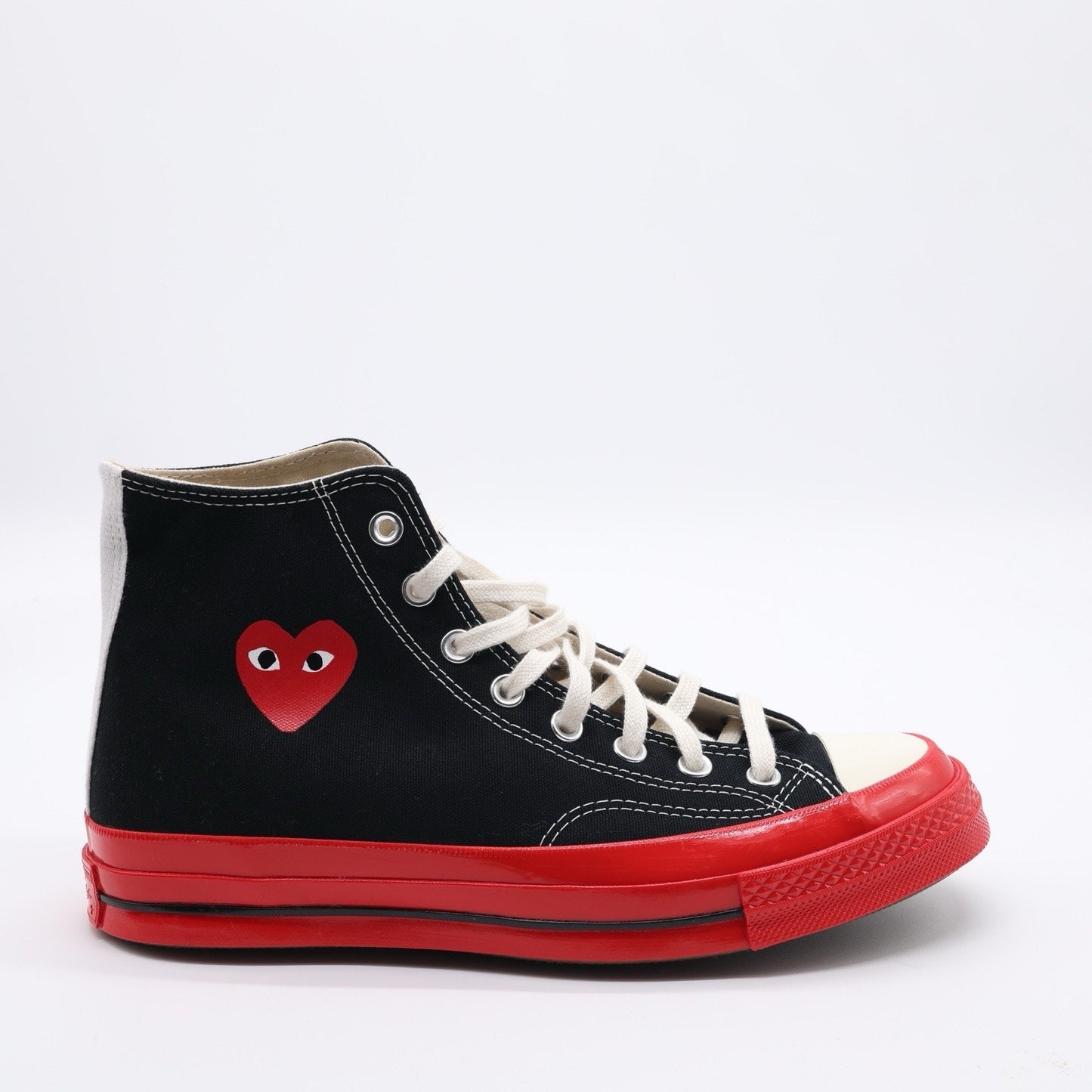 Size 9 - Converse Comme des Garçons Play x Chuck 70 High ‘Black Red’