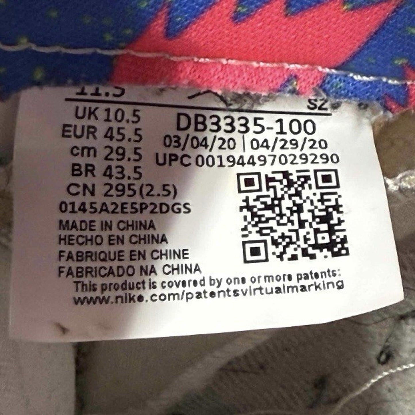 Size 11.5 - Jordan 5 Retro ‘Alternate Bel-Air’