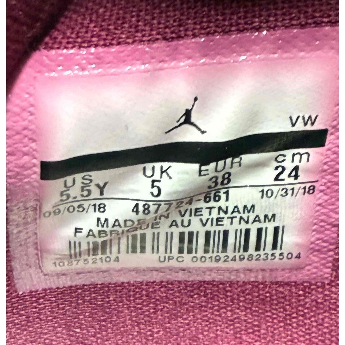 Size 5.5Y (GS) - Jordan 4 Retro Low ‘Valentine’s Day 2019’