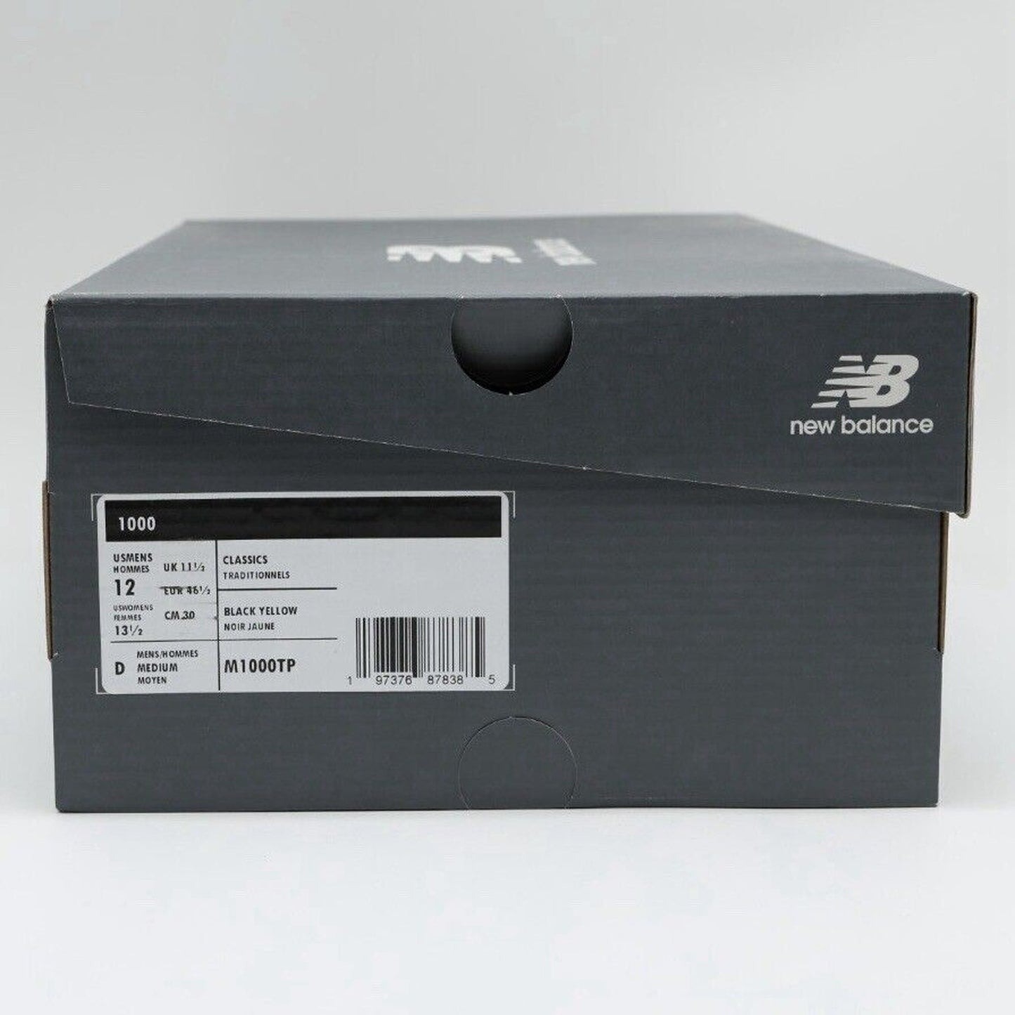 12 - New Balance 1000 Reflective Pack - ‘Black / Multi-Color’ (Pre-owned)