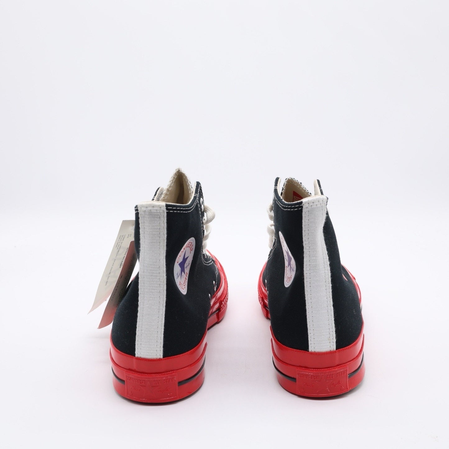 Size 9 - Converse Comme des Garçons Play x Chuck 70 High ‘Black Red’