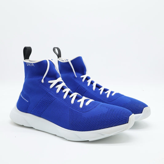 Size 12 US / 45 EU - Dior Homme B21 Sock Sneaker ‘Blue’