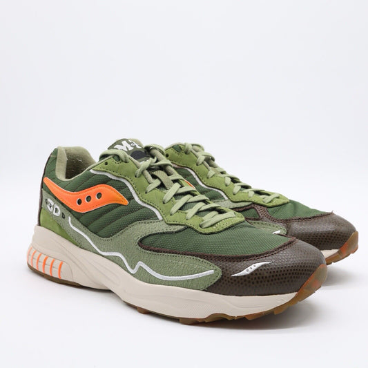 Size 11.5 - Saucony x Maybe Tomorrow 3D Grid Hurricane ‘Tortoise’ (Pre-owned)